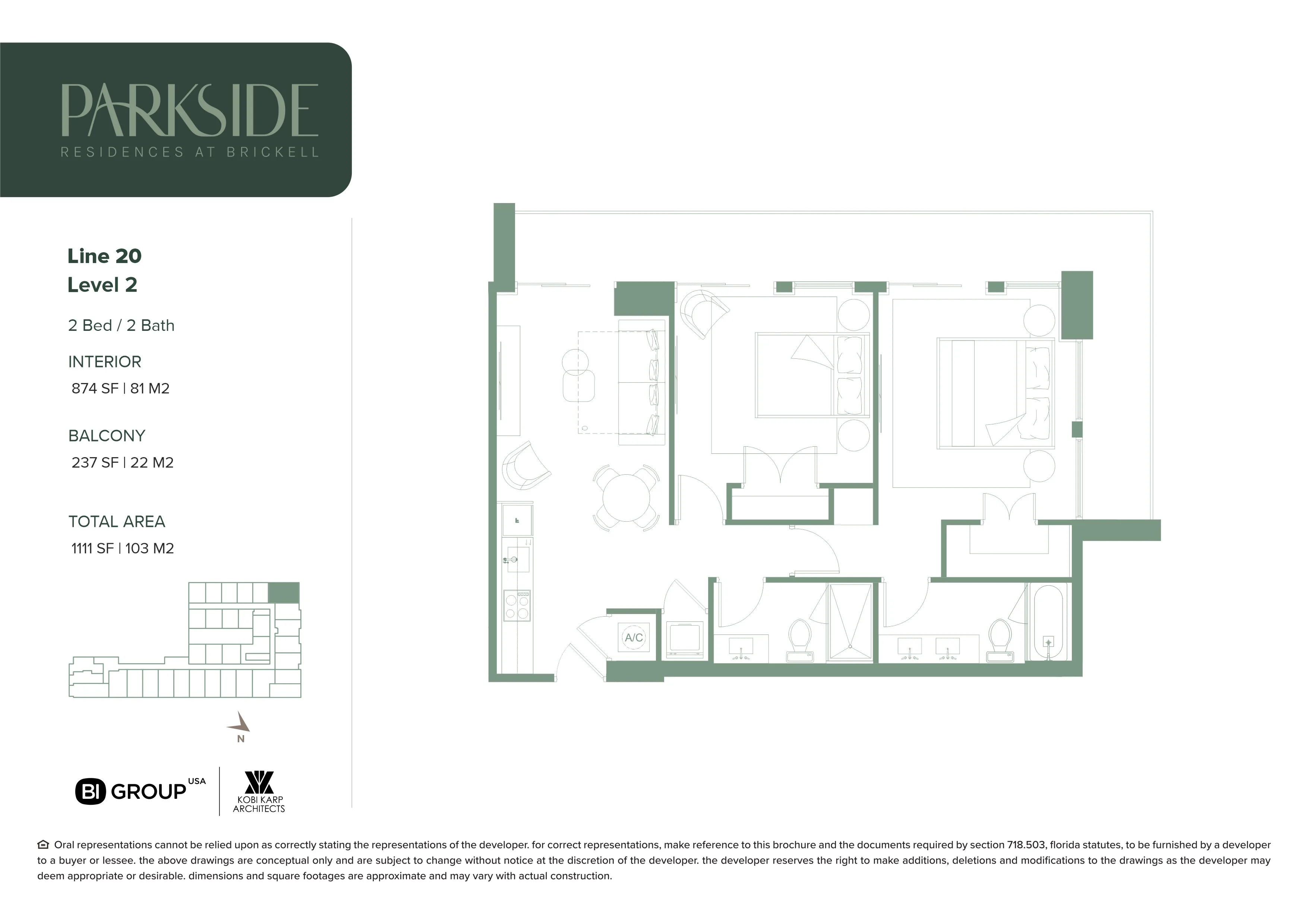 Parkside Brickell 21